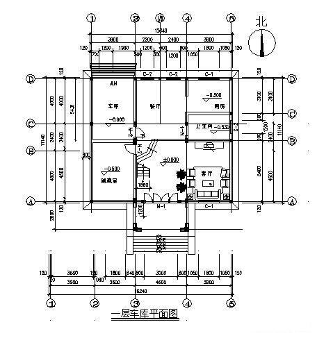 农村建筑别墅图 - 1