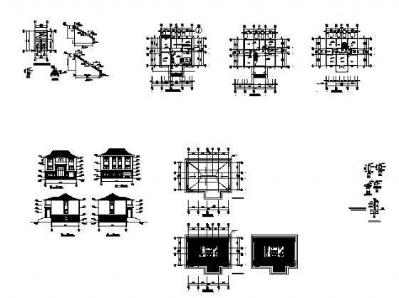 农村建筑别墅图 - 2