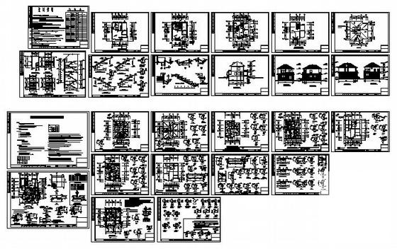 别墅建筑平面图 - 1