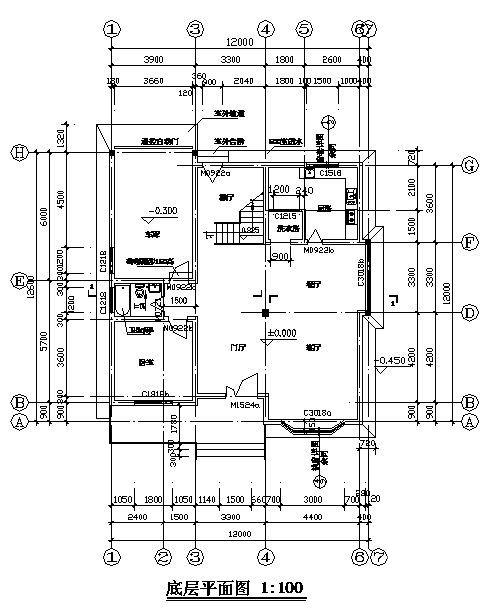 建筑详图标注 - 1