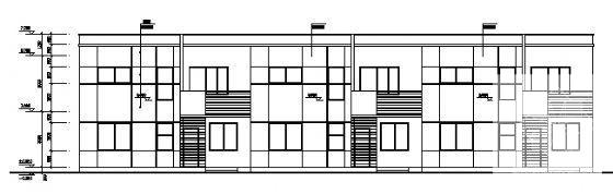 联排别墅建筑设计图 - 1