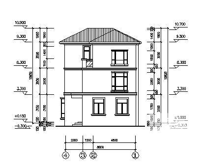 别墅设计图纸施工图 - 3
