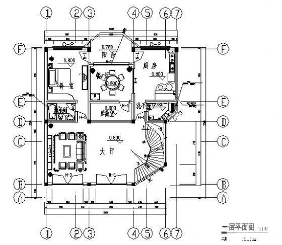 住宅建筑结构设计图 - 2