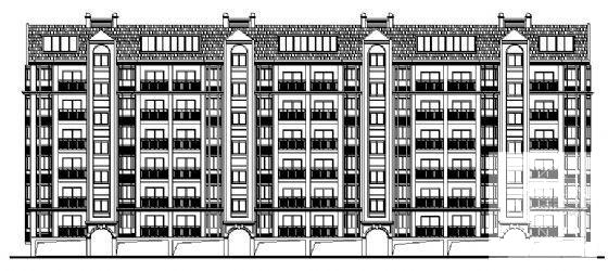 住宅小区建筑施工图 - 1