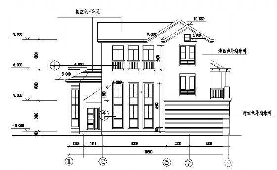 别墅建筑设计方案图 - 2