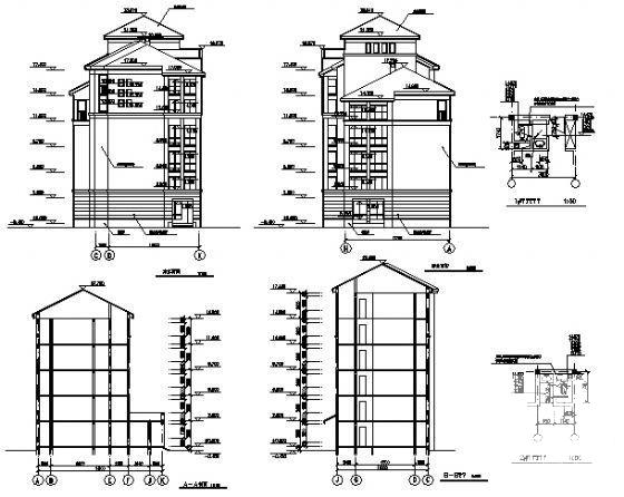 宿舍楼建筑方案图纸 - 3