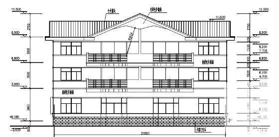 双拼别墅建筑施工图 - 3