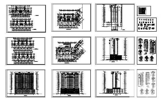 小高层建筑施工图 - 1