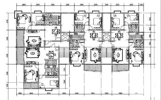 住宅建筑设计方案图 - 1
