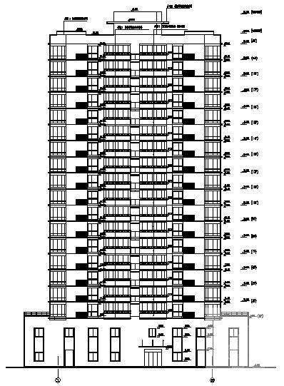 单身公寓建筑施工图 - 4