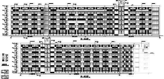 宿舍楼建筑方案图纸 - 2