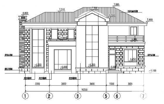 户型建筑施工图 - 1