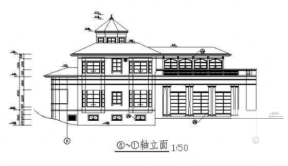 三层别墅建筑图纸 - 4