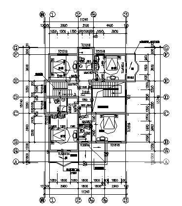 三层别墅建筑图纸 - 4