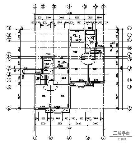 联体别墅建筑施工图 - 2