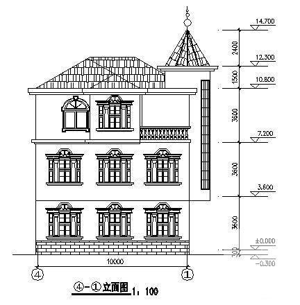 农村建筑别墅图 - 2