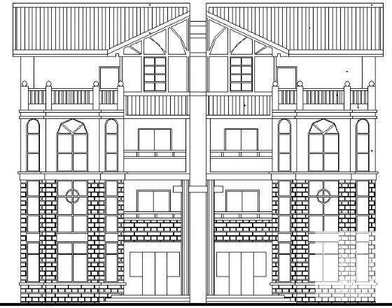 联排别墅建筑方案 - 2