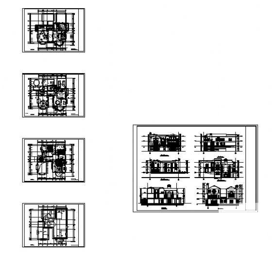 别墅建筑设计方案图 - 3