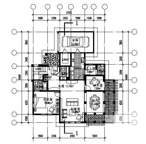 别墅建筑设计方案图 - 1