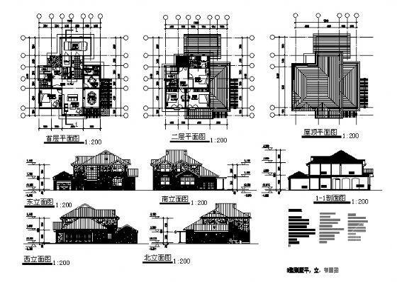 别墅建筑设计方案图 - 3