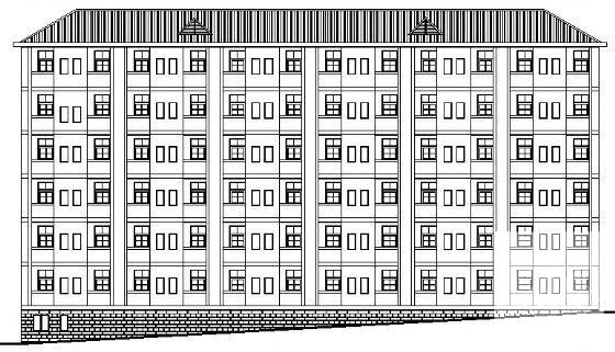 学生公寓楼设计图纸 - 1