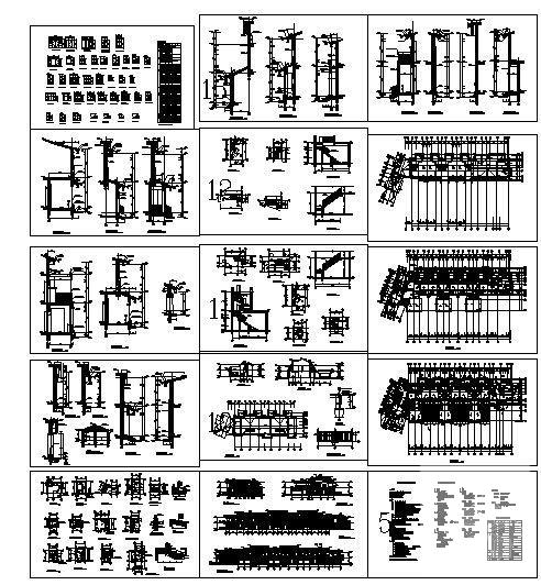 联体别墅建筑施工图 - 3