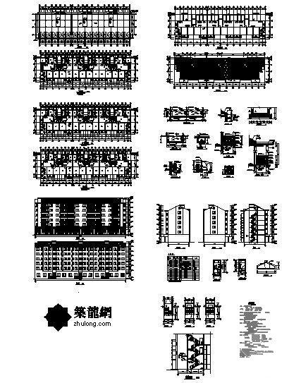 框剪结构宿舍楼 - 3