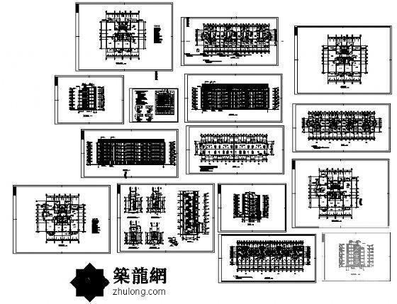 跃层式住宅图纸 - 4