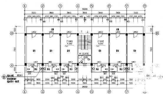 三层框架结构施工图 - 3