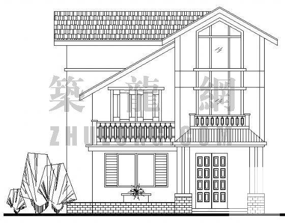 三层别墅建筑图纸 - 1