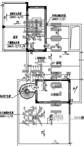 豪华别墅建筑施工图 - 1