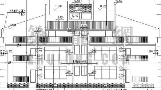 联体别墅建筑施工图 - 3