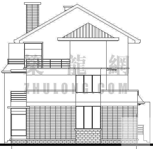 小型别墅建筑施工图 - 3