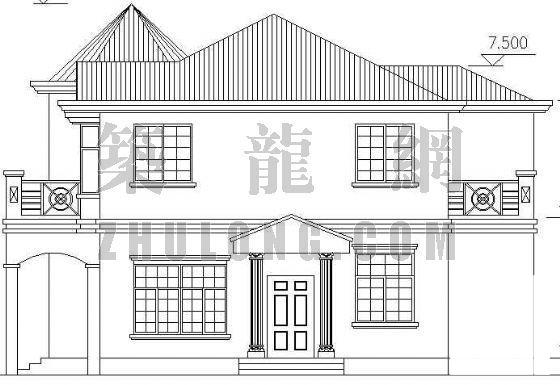 豪华别墅建筑施工图 - 2