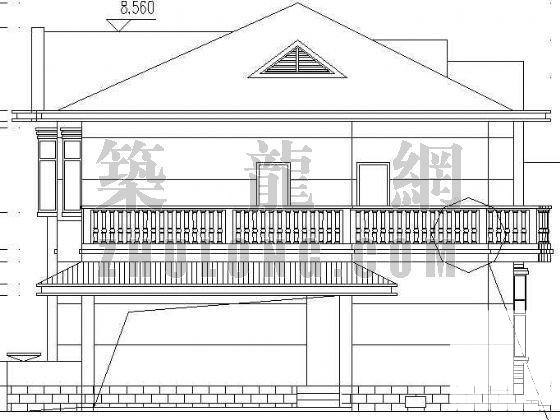 现代风格别墅施工图 - 2