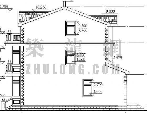 豪华别墅建筑施工图 - 2