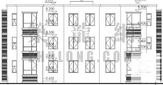 三层框架结构住宅楼 - 1