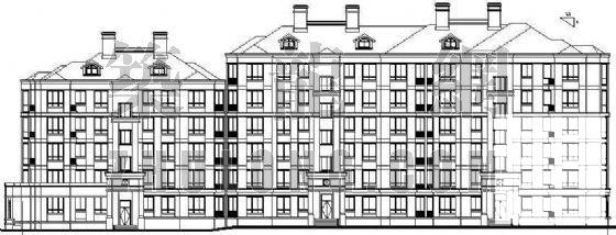 [卫生间]异型柱框架住宅楼建筑设计方案