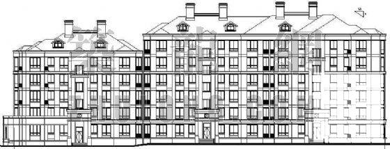 [卫生间]异型柱框架住宅楼建筑设计方案