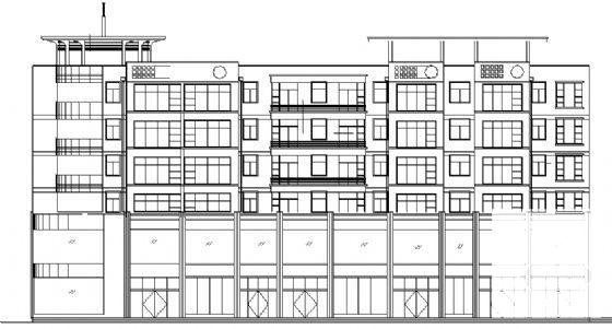 商住楼建筑施工设计 - 1