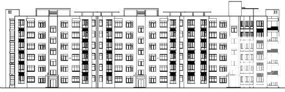 [卫生间]精美小区住宅楼建筑CAD施工图纸