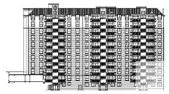 高层住宅楼梯 - 1