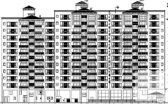 [楼梯大样]大型小区建筑CAD施工图纸