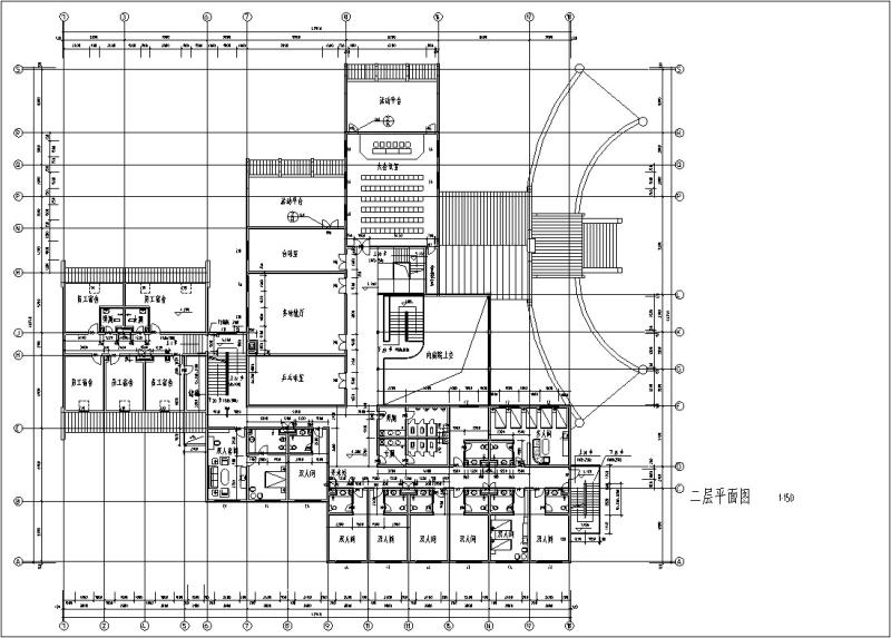 仿古建筑设计施工图 - 6