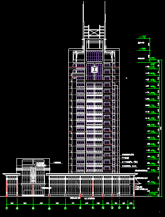 写字楼建筑设计 - 1