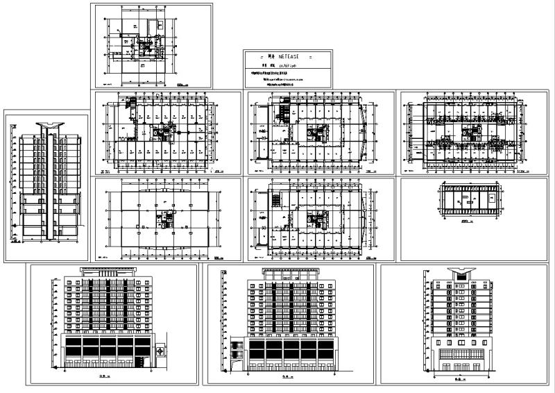 商业综合楼建筑设计 - 1