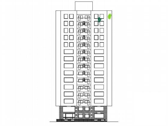 办公楼建筑效果图 - 2