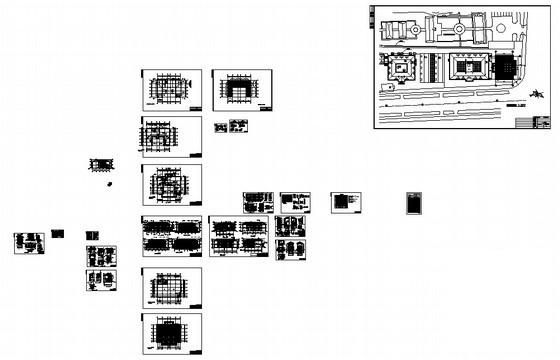 博物馆建筑施工图 - 1