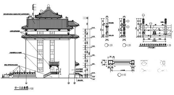 中式仿古建筑 - 4