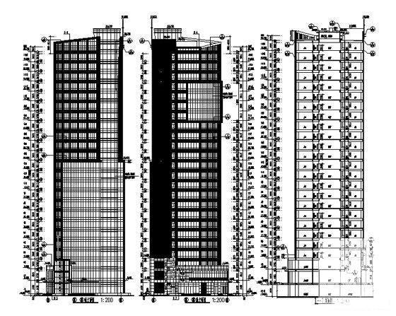 办公楼建筑效果图 - 2